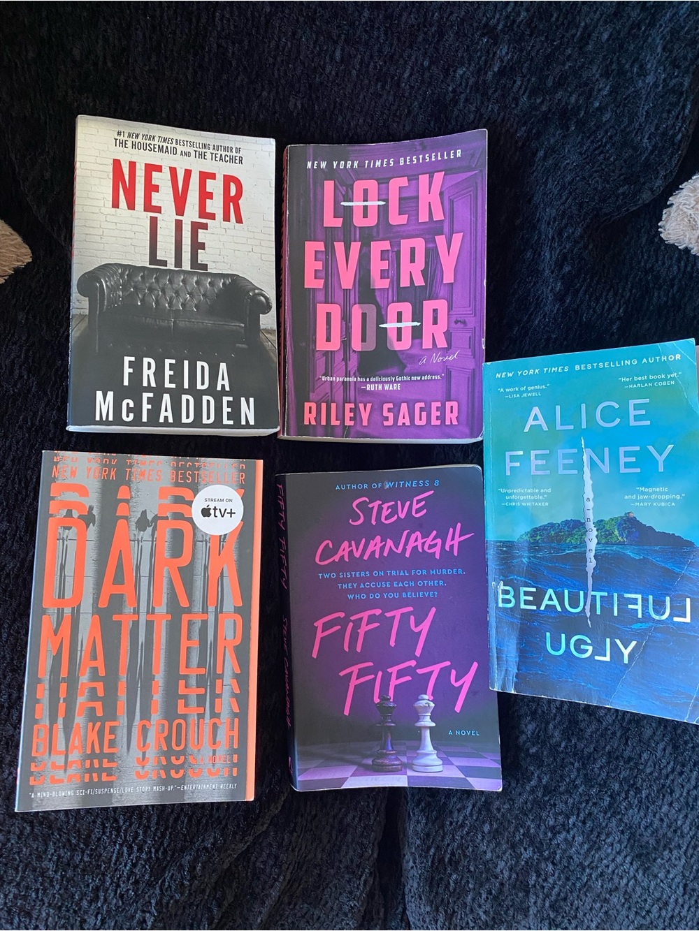 Thriller Paperback Book Bundle